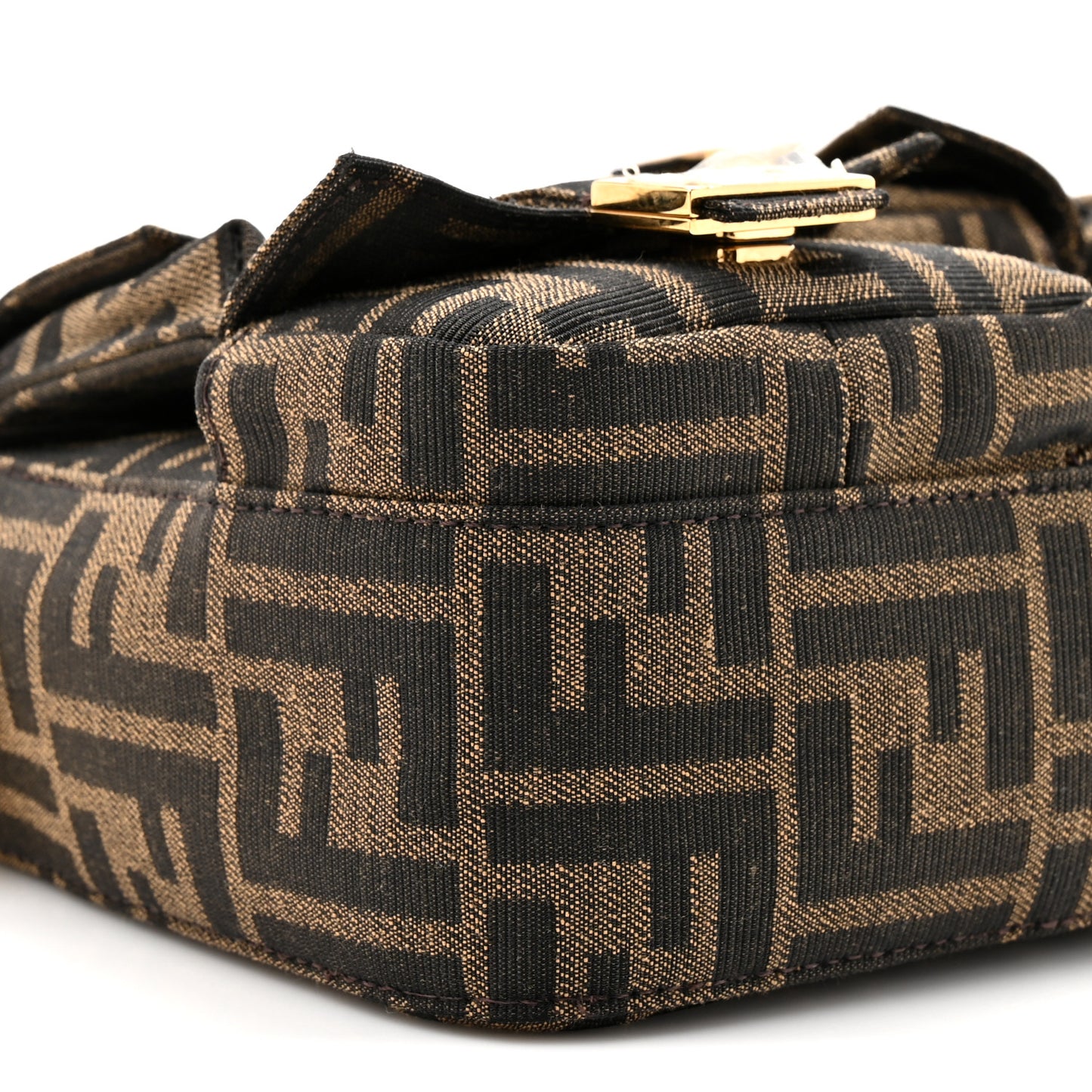 Fabric Jacquard FF 1974 Multipocket Baguette Tobacco Moro