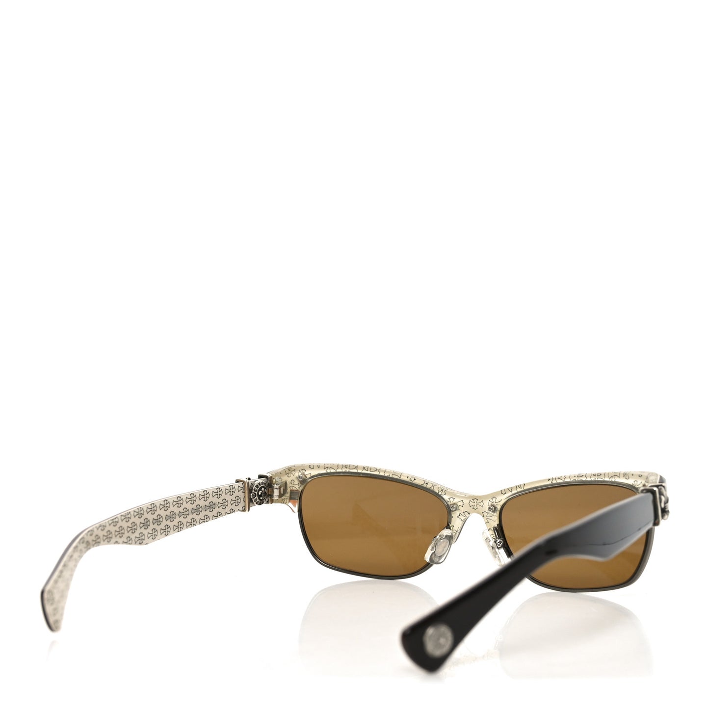 Acetate Love Glove Sunglasses Brown