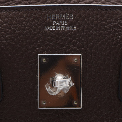 Hermes Taurillon Clemence Birkin 35 Cacao 23 of 32