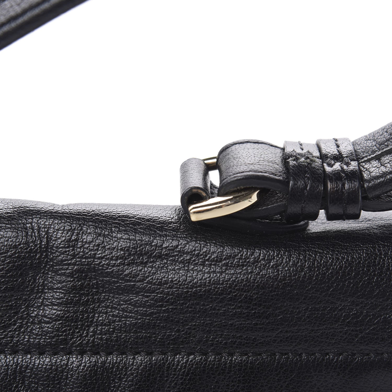 Mulberry Calfskin Push Lock Satchel Black 14 of 15