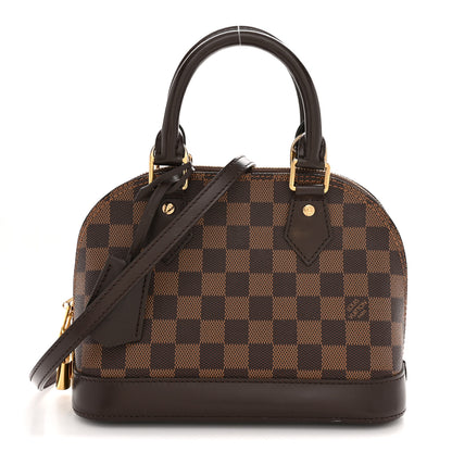 Louis Vuitton Damier Ebene Alma BB 1 of 12