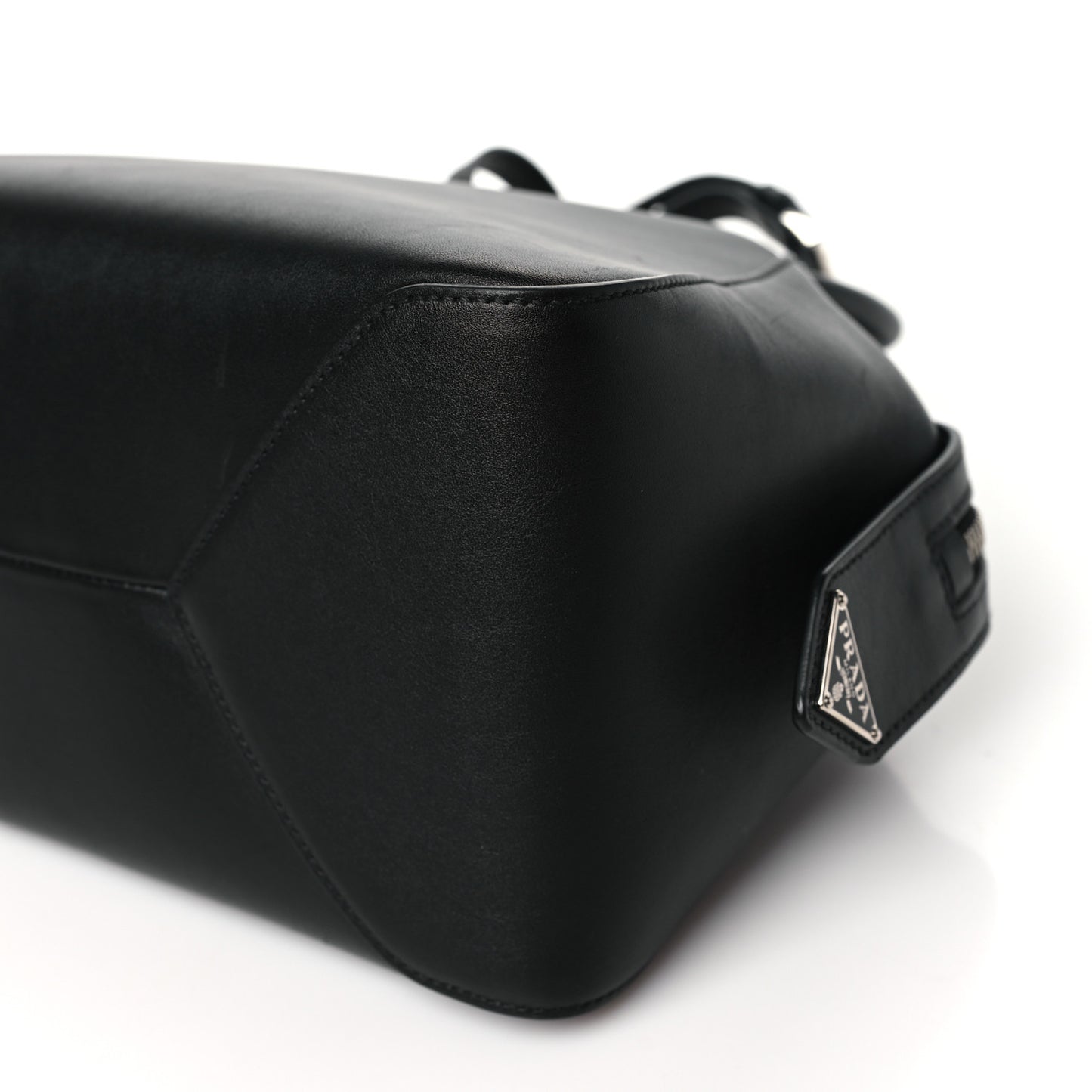 Softy Calfskin Small Supernova Handbag Black
