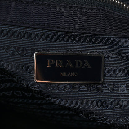 Prada Tessuto Nylon Soft Calf Tote Black 8 of 12