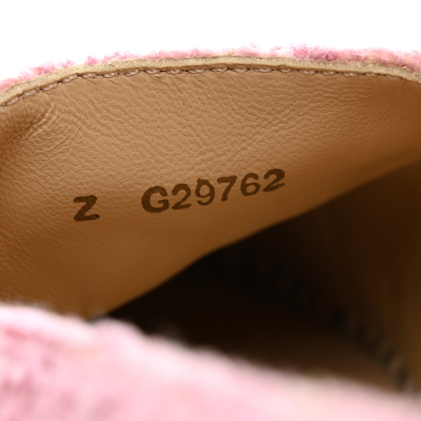 Tweed Patent CC Espadrilles 38 Pink Black