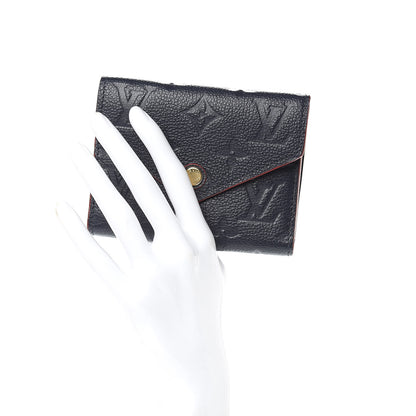 Louis Vuitton Empreinte Victorine Wallet Marine Rouge 2 of 8