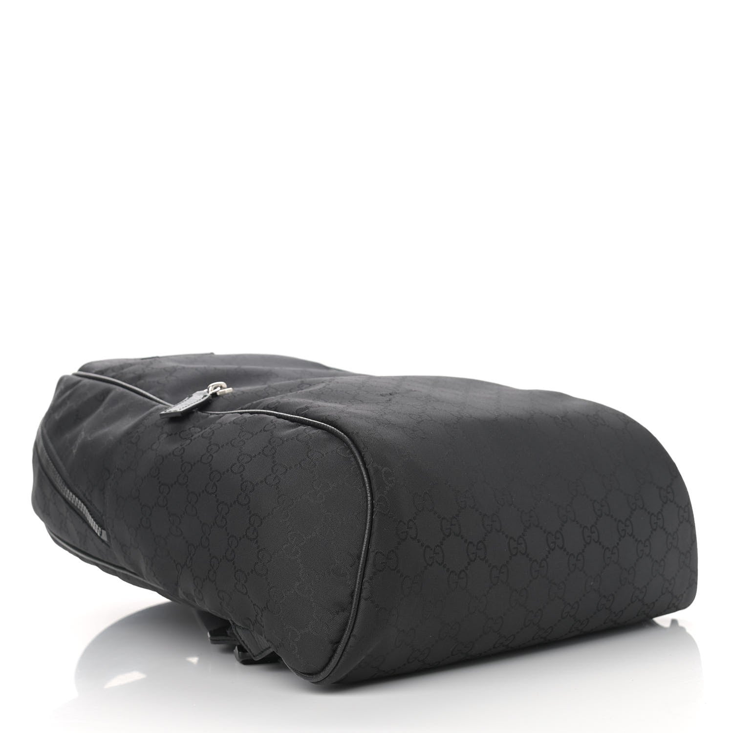 Gucci Nylon Monogram Slim Backpack Black 4 of 9