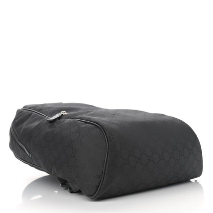 Gucci Nylon Monogram Slim Backpack Black 4 of 9