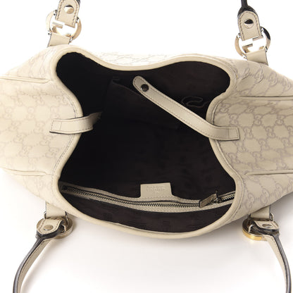 Gucci Guccissima Medium Twins Shoulder Bag Off White 5 of 15