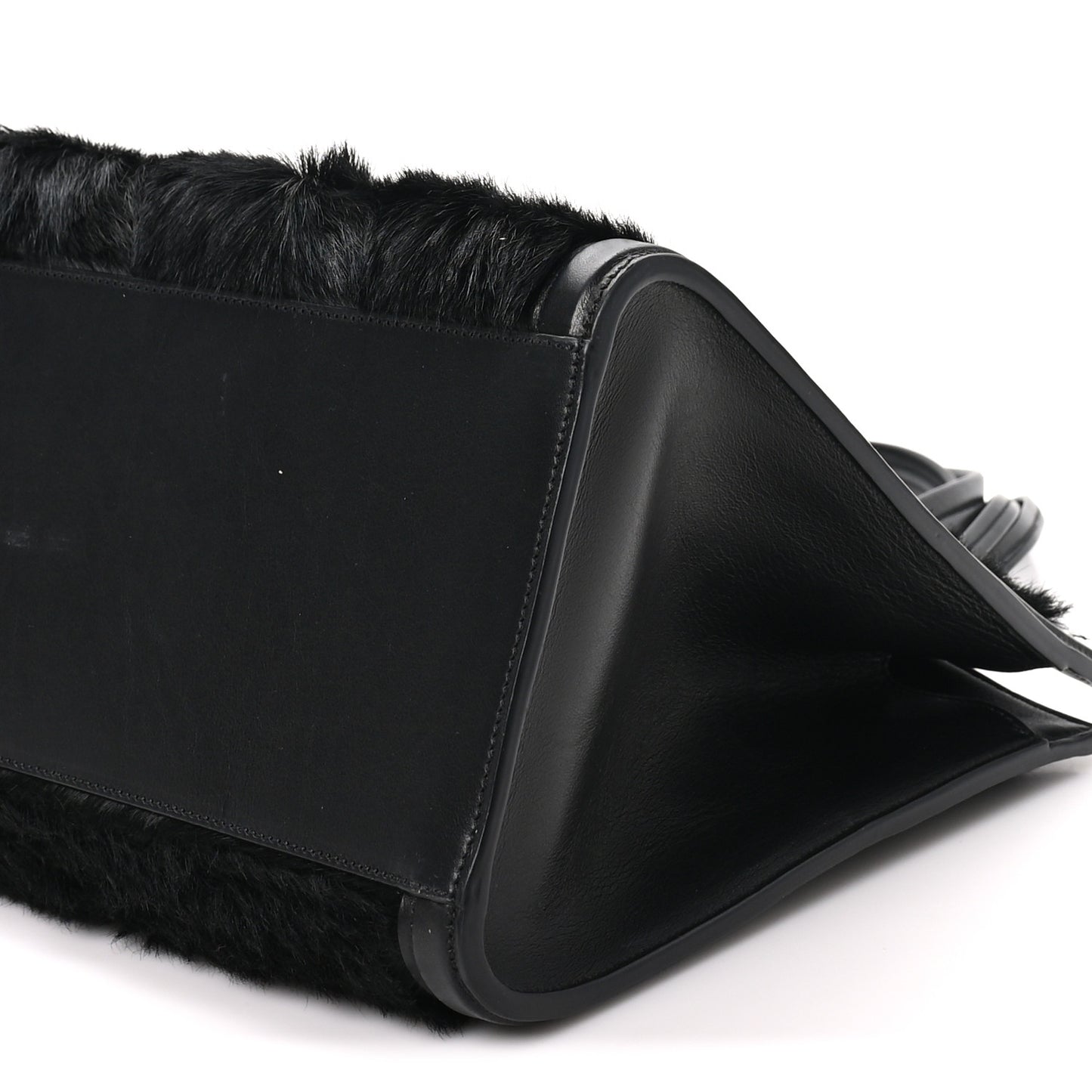 Calf Hair Small Kit Cabas  Black