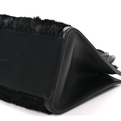 Phoebe Philo Calf Hair Small Kit Cabas  Black 9 of 9