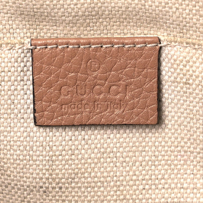 Gucci Pebbled Calfskin Small Soho Disco Bag Camelia 6 of 11