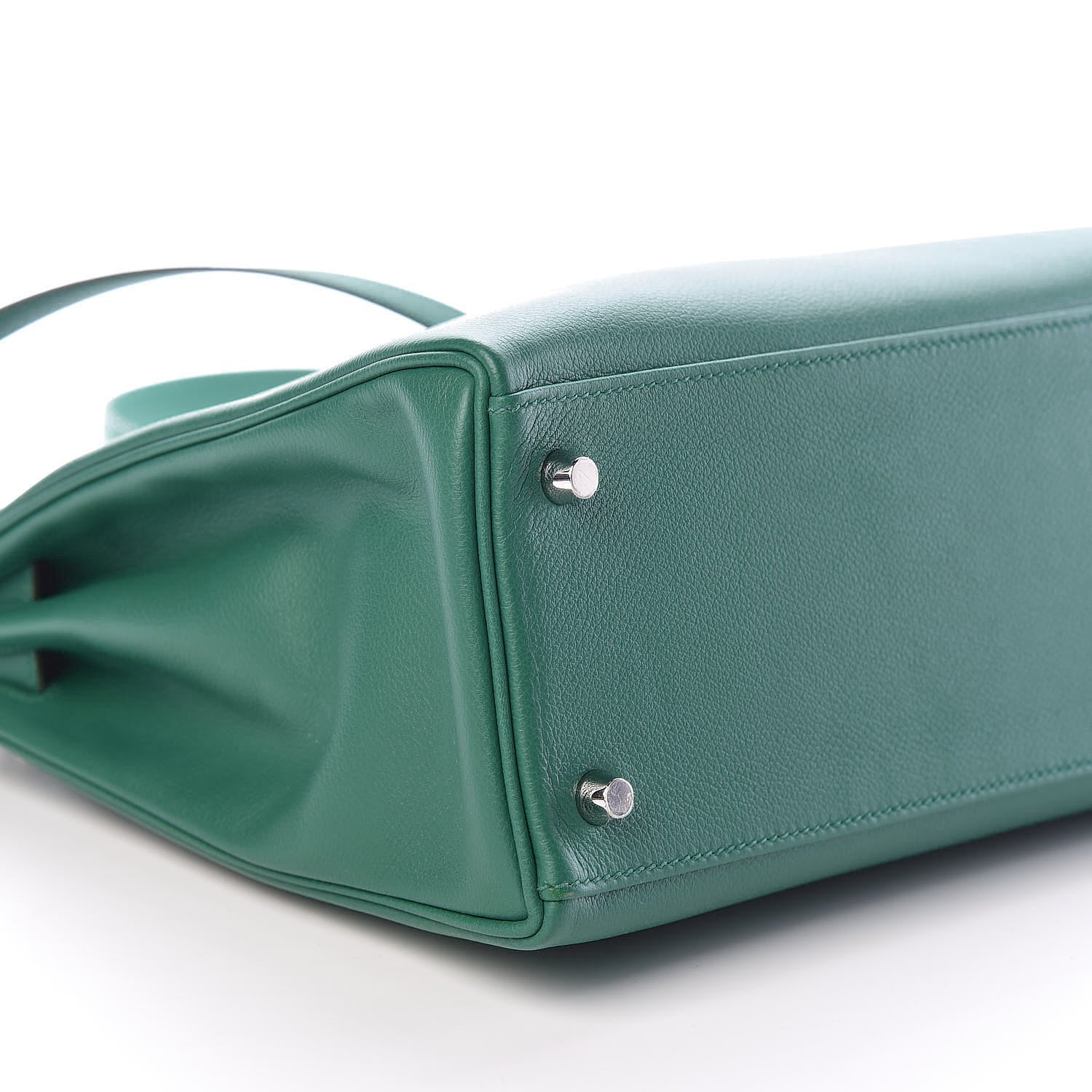 Hermes Evercolor Kelly Retourne 32 Vert Vertigo 10 of 36