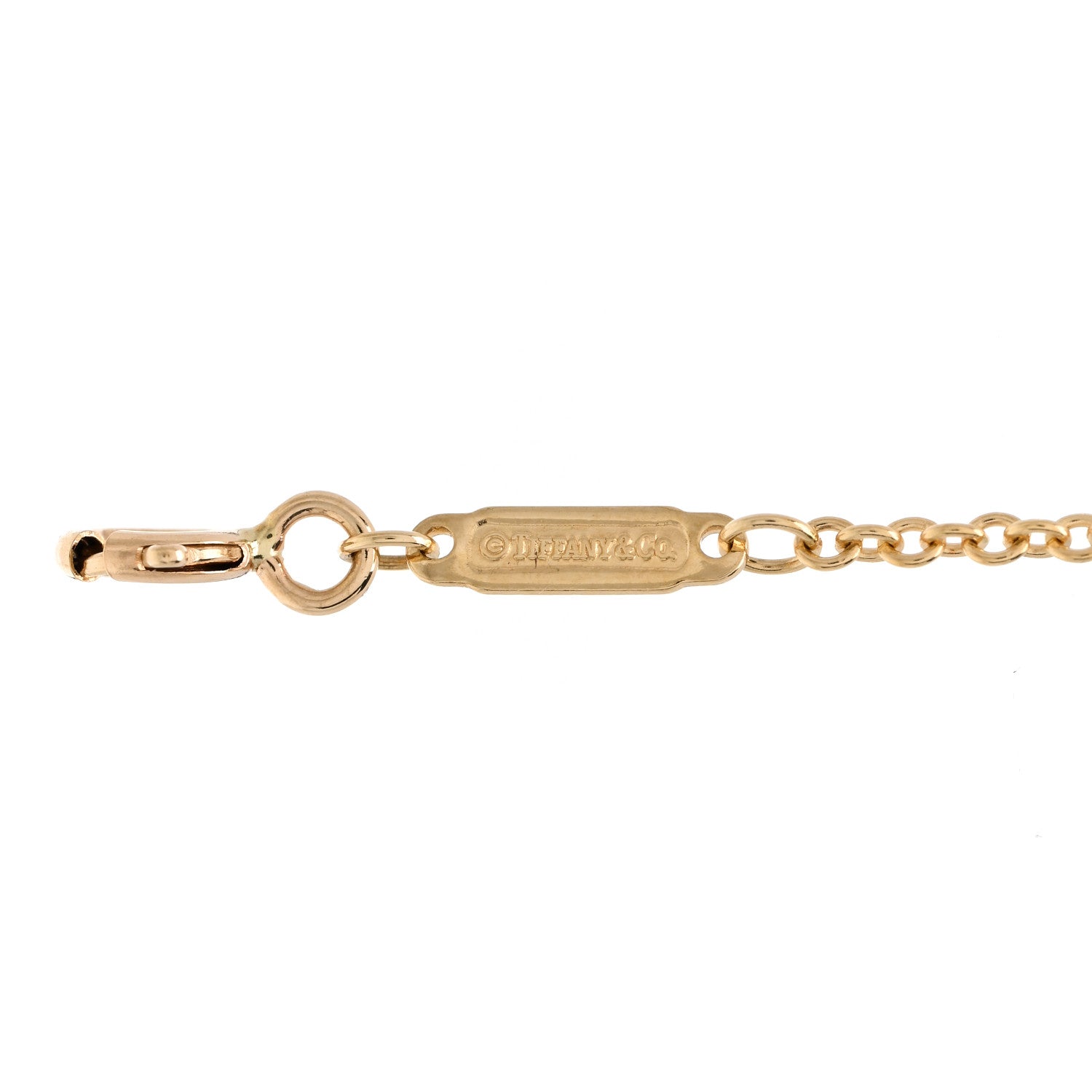 Tiffany 18K Yellow Gold 1837 Interlocking Circles Bracelet 3 of 4