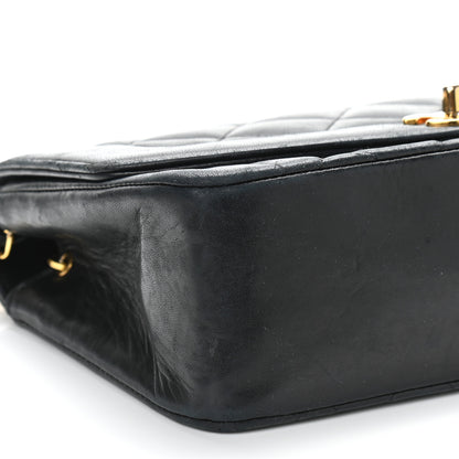 Chanel Lambskin Quilted Small Single Flap Black 9 of 14