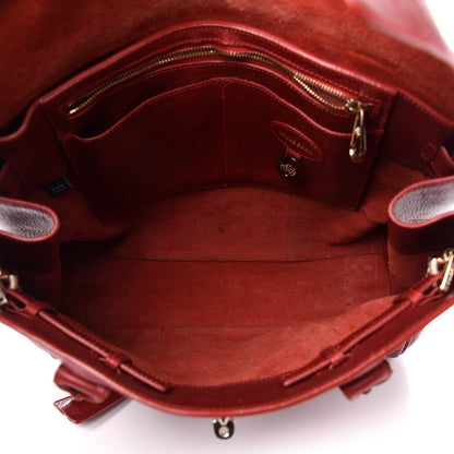Mulberry Natural Vegetable Tanned Bayswater Poppy Red 6 of 16