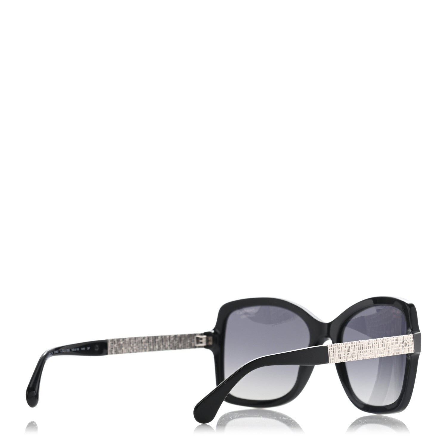 Chanel Square Winter Polarized Sunglasses 5383 Black 4 of 7