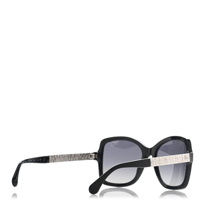 Chanel Square Winter Polarized Sunglasses 5383 Black 4 of 7