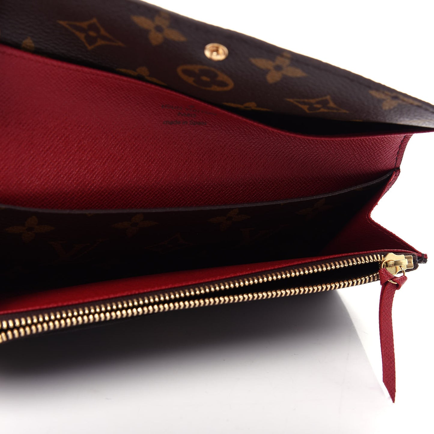 Monogram Emilie Wallet Fuchsia
