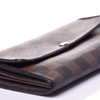 Louis Vuitton Damier Ebene Sarah Wallet 6 of 11