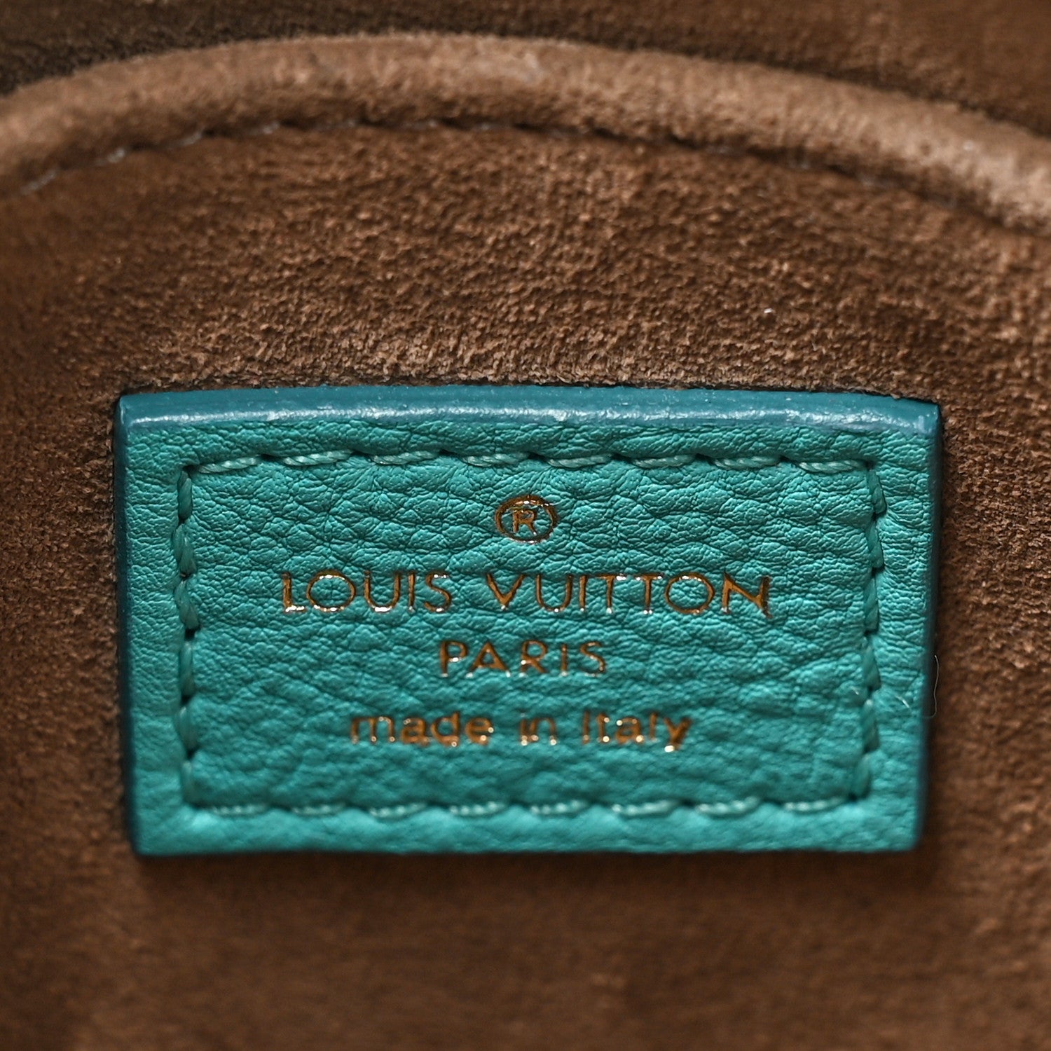 Louis Vuitton Calfskin Sofia Coppola SC Bag PM Turquoise 6 of 13