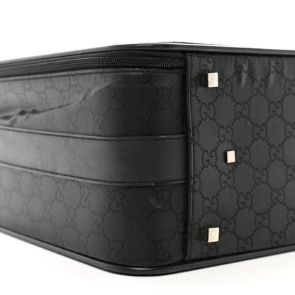Gucci Nylon Monogram Suitcase Black 8 of 14