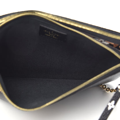 Louis Vuitton Monogram Giant Jungle Pochette Double Zip Black 7 of 10