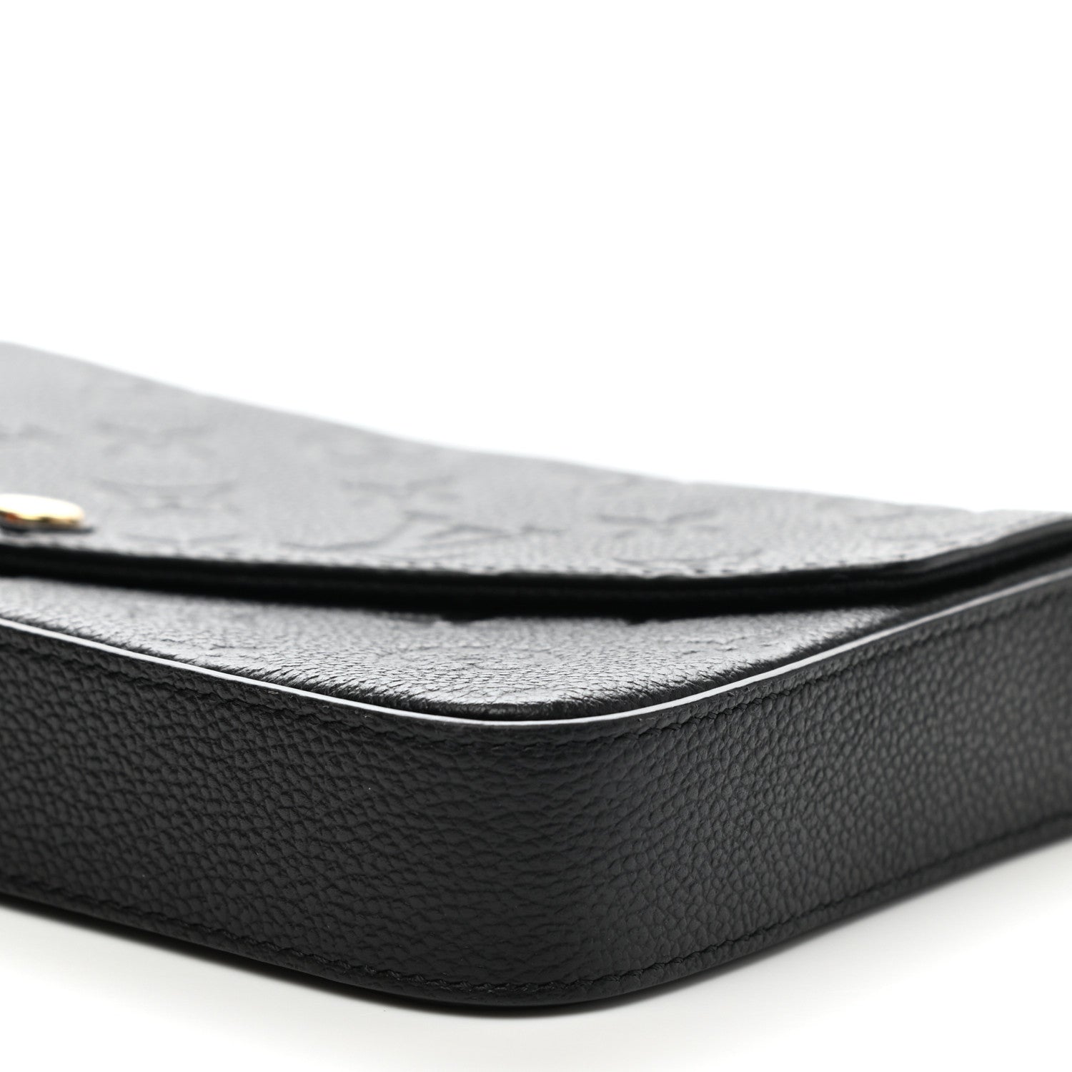 Louis Vuitton Empreinte Pochette Felicie Chain Wallet Black 7 of 7