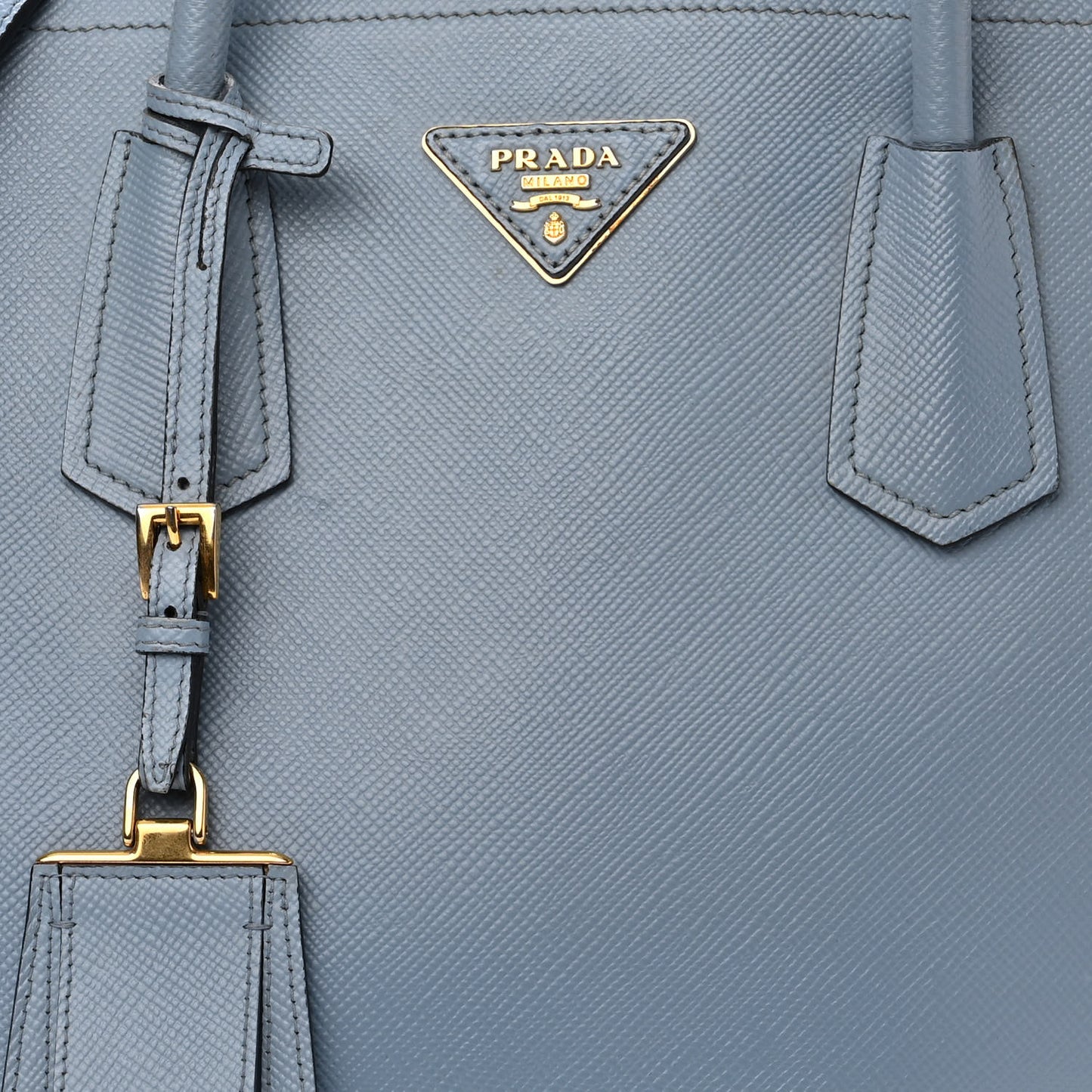 Saffiano Cuir Medium Double Bag Aviazione