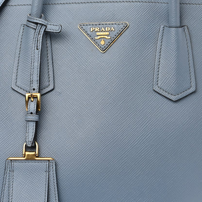 Prada Saffiano Cuir Medium Double Bag Aviazione 6 of 10
