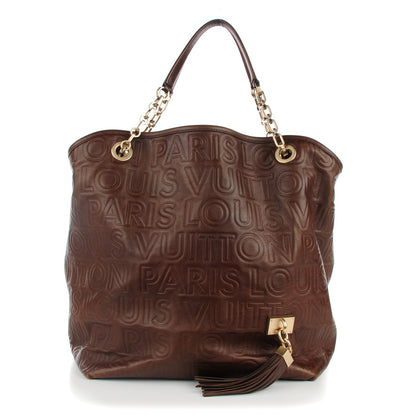 Louis Vuitton Monogram Paris Souple Whisper GM Chocolate 1 of 7