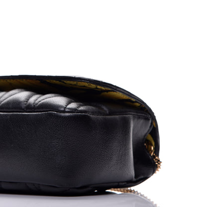 Versace Nappa Quilted Virtus Evening Bag Black 8 of 8