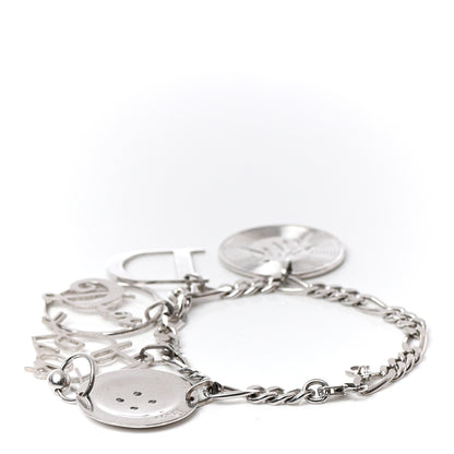 Christian Dior Metal Charm Bracelet Silver 6 of 8