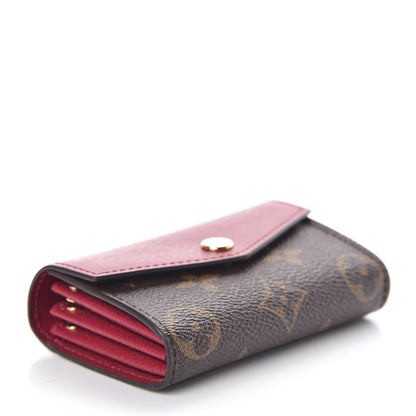 Louis Vuitton Monogram Sarah Multicartes Fuchsia 4 of 6