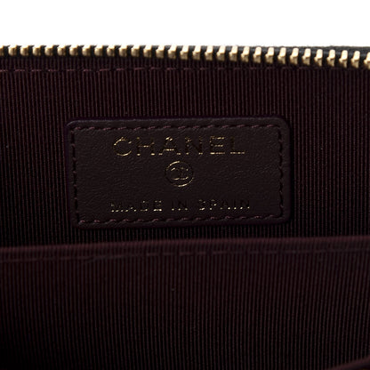 Chanel Caviar Quilted Zip Coin Purse Black 6 of 9