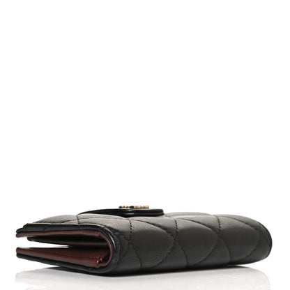 Chanel Lambskin Quilted Small Classic Wallet Black 4 of 8