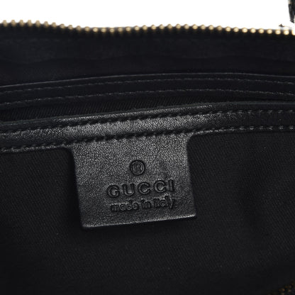 Gucci Crystal Monogram Medium Joy Boston Black 6 of 7