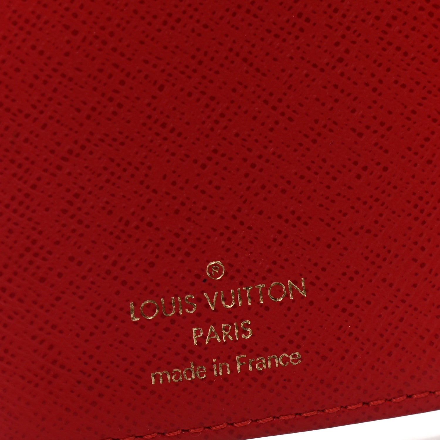 Louis Vuitton Damier Complice Trunks and Bags Small Ring Agenda Cover Red 6 of 7