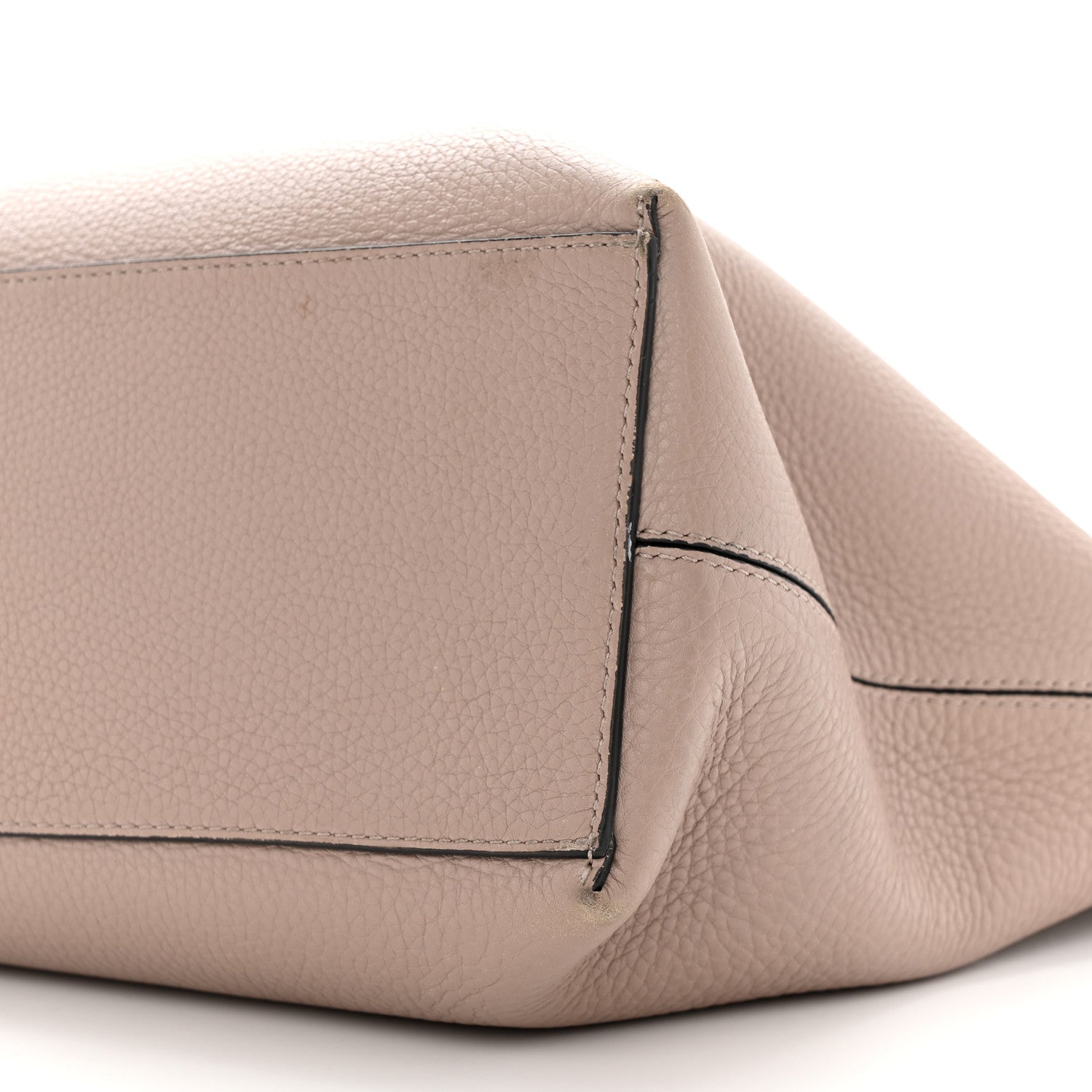 Valentino Garavani Grained Calfskin Rockstud Shoulder Tote Poudre 9 of 9