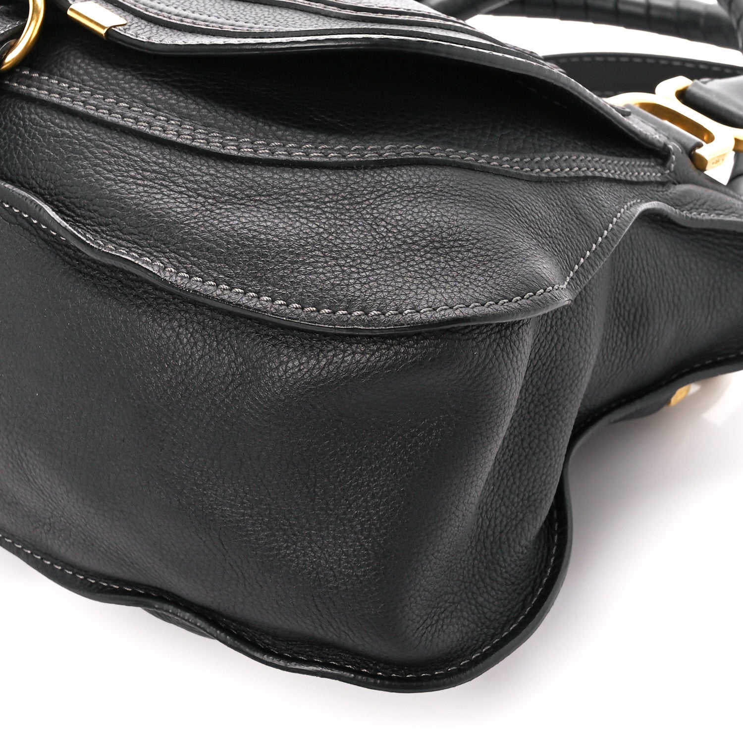 Chloe Calfskin Medium Marcie Satchel Black 12 of 12