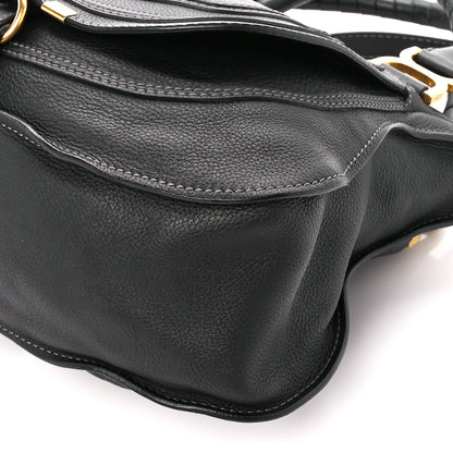 Chloe Calfskin Medium Marcie Satchel Black 12 of 12