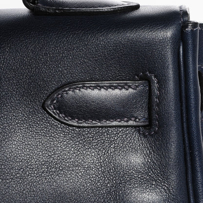 Hermes Swift Kelly Retourne 32 Indigo 3 of 27