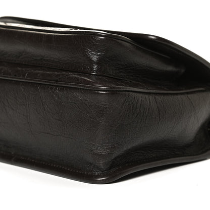 Saint Laurent Crinkled Calfskin Matelasse Monogram Baby Niki Chain Satchel Tulip 11 of 11