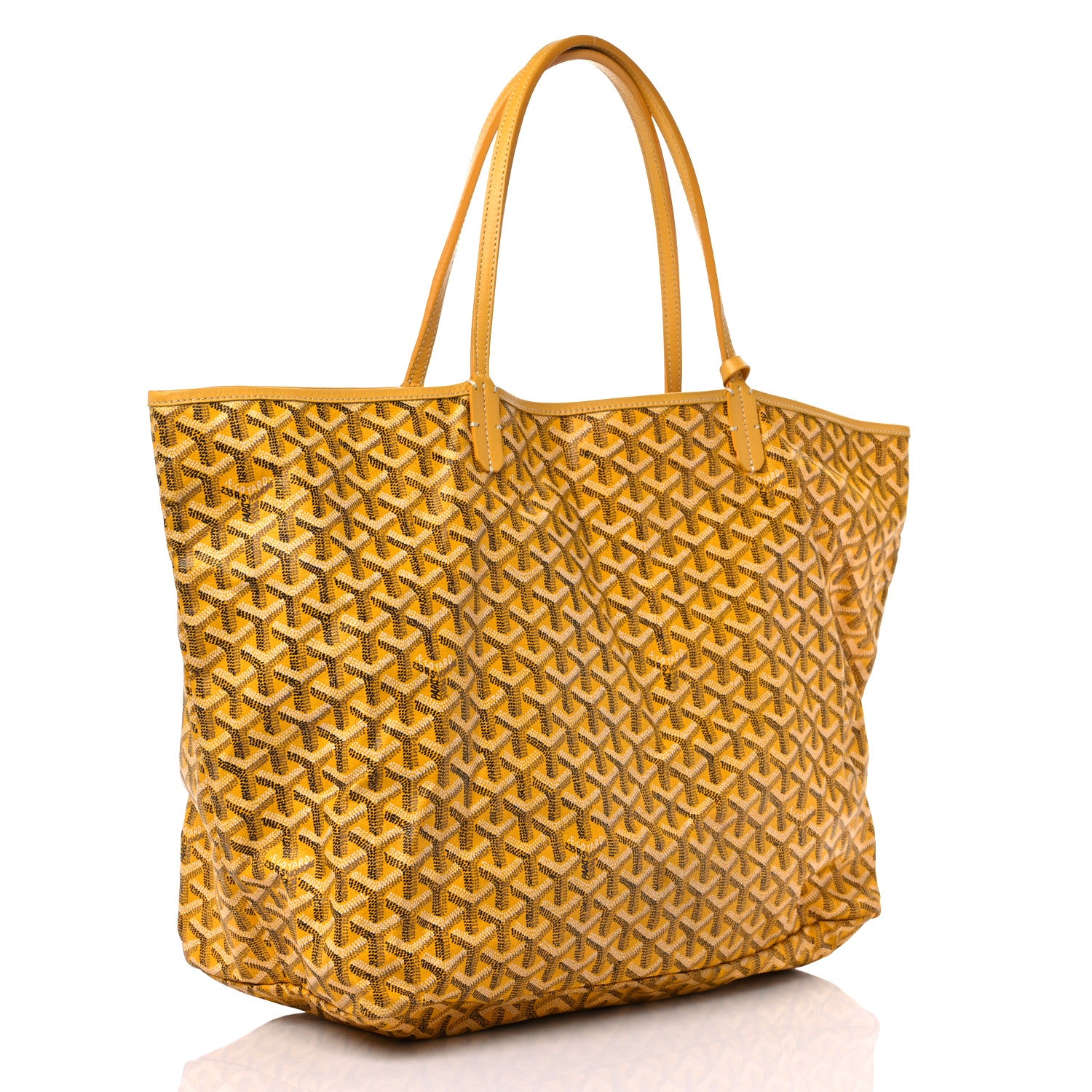 Goyard Goyardine Saint Louis GM Yellow 4 of 16