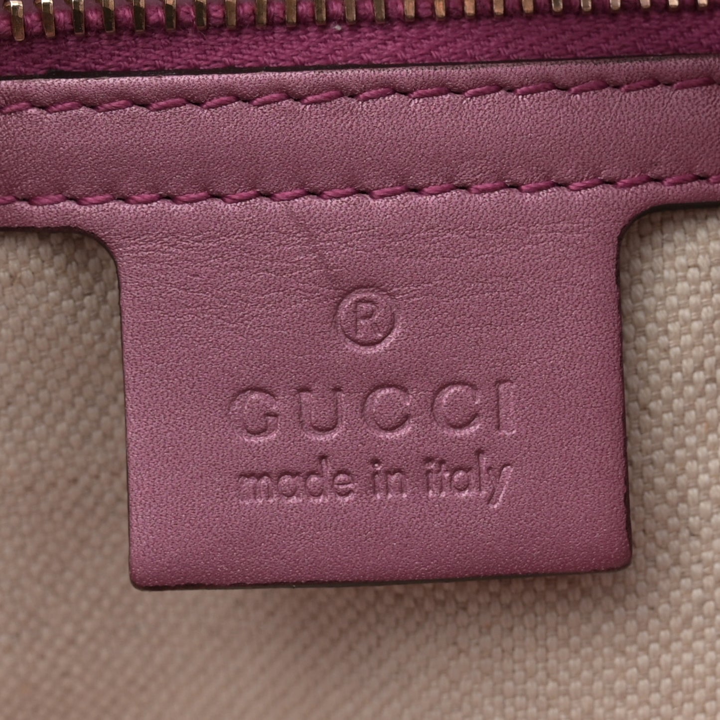 Monogram Small Heart Bit Charm Hobo Pink