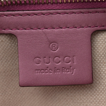Gucci Monogram Small Heart Bit Charm Hobo Pink 6 of 12