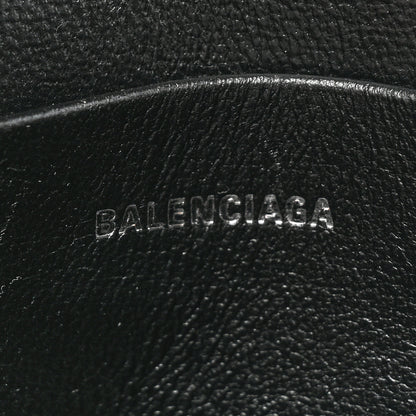 Balenciaga Grained Calfskin Hourglass Top Handle Bag Mini Black 6 of 11