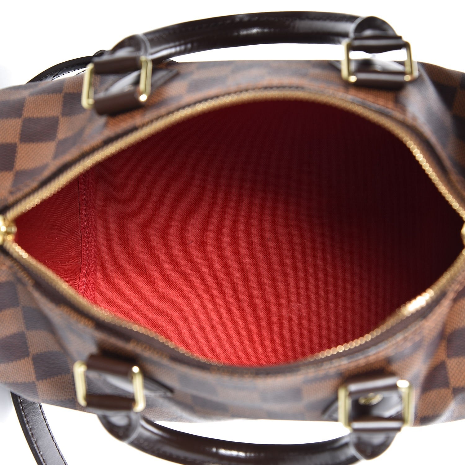 Louis Vuitton Damier Ebene Speedy Bandouliere 25 6 of 8