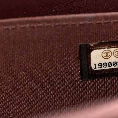 Chanel Caviar Small Timeless Zip Around Wallet Burgundy 8 of 10