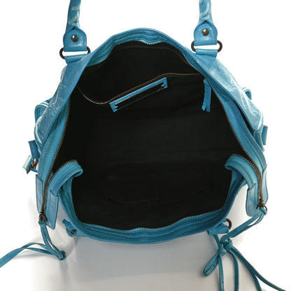 Balenciaga Agneau Classic Hardware City Bleu Azur Clair 4 of 10