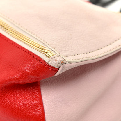 Givenchy Sugar Goatskin Tri-color Mini Pandora Red Pink Blue 8 of 17